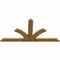 Ekena Millwork Richland Rough Sawn Timber Gable Bracket, Western Red Cedar, 84"W x 42"H x 2"D x 6"F, 12/12 Pitch GBW084X42X0206RIC00RWR - alternate 2